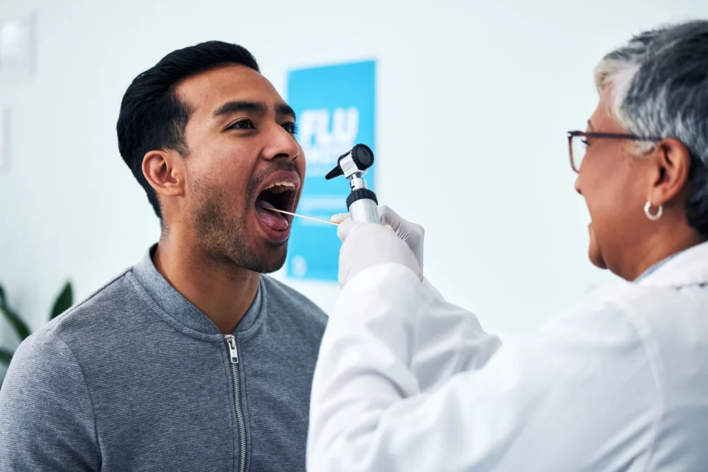 Throat and mouth cancer